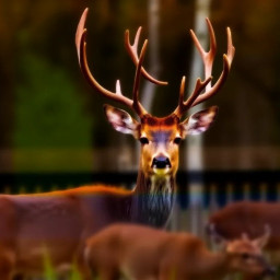 image of a graceful deer in a serene natural environment captured in high resolution with intricate details soft lighting and realistic textures download 44